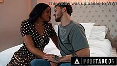 Lonely Penny Barber milf tempts neighbor boy for deep creampie thrill