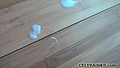 open wide and swallow every drop of your own cum like the good sex slave you are for me