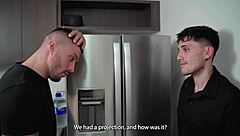 boyfriend shares huge tits milf tatiana alvarez with two friends for christmas fun