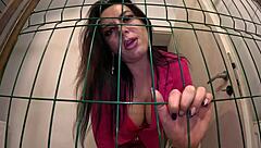 your goddess spits belts you into submission while teasing her huge curvy ass in pov