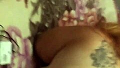 that bbw latina milf cupcake struts in her sexy thong showing off curves