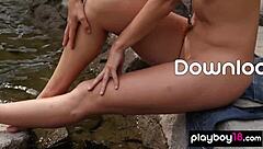 imagine anna katarina stripping naked outdoors strumming her guitar sexy