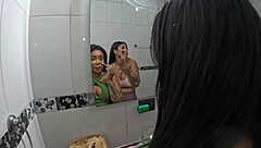 two juicy brazilian asses maju fagundes and milena queiroz double the wet fun in dream house