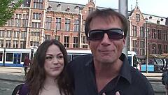 german milf with big tits deepthroats monster cock handjob cumshot facial