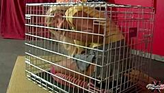 scott rhodes blasts cum on maxine x's lips after hardcore ass fuck