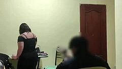 young stud pounds chubby latina maid's huge ass and tits