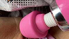 your stepsis sneaks a vibrator on her pulsing wet pussy... bet you wanna catch her cumming hard