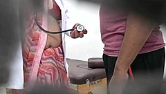 indian doctor examines patient's huge cock in hospital