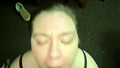 snow bunny deepthroats muscular black cock in sloppy interracial training 🐰🍆