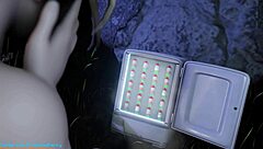 i dominate tsuyu as futanari toga pinning her down hard in 3d hentai glory