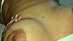 mature latina milf takes double penetration from dildo and thick cock