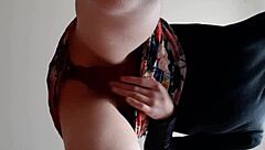 hey this skinny brunette's tight pussy creams so hard on cam