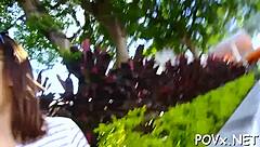 wanna see this teenie do sloppy foreplay then get rough doggystyle fucked?