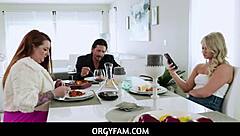 Strict Stepdad's Secret Move Punishes Disrespectful Stepdaughter in Wild Orgy