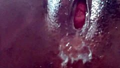 Latina slut rams dildo in ass and pussy like total bisexual whore