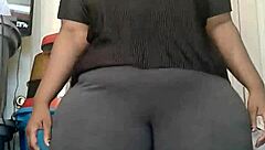 Dominican housewife shows off her nasty juicy ass