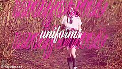 wanna see this college girl sneak a quick blowjob to her buddy