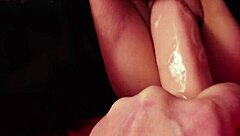 arya grander latex milf begs hard fucking juicy wet pussy big dildo wand clit play