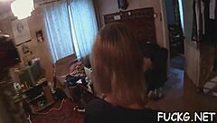 you ready to watch this perv bonk her tight pussy on cam?