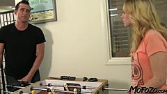 Daddy, your 18yo slut's tits bounce during sloppy handjob!