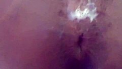 Latina slut rams dildo in ass and pussy like total bisexual whore