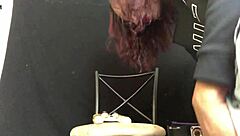 hey this ebony girl multitasks gaming while teasing her spots down there