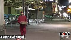 imagine that pizza guy walking into a steamy teen orgy cumshot party