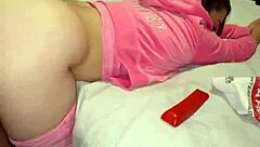 Petite Big Ass Latina Whore Takes Rough Shaved Pussy Pounding Pt 2!