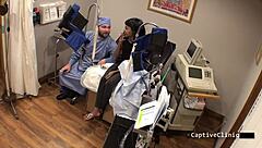 ready to watch eliza sheilds squirm as the new guinea pig in fetish vibrator play?