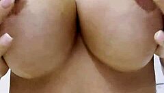 Monika Fox Poses Naked, Smears Cream Over Tits and Ass