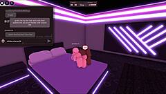 blonde cheats on boyfriend with huge black cock in roblox