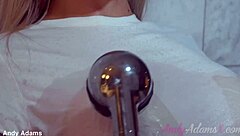 Big Tits Blonde Aussie Pornstar Soaks Shower Wet T Shirt Huge Boobs Tattoo Pussy Drip