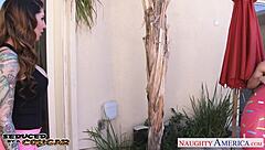 I'm one horny tattooed cougar sucking and fucking hard like a naughty milf