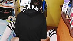 prof wanna feel my horny teen pussy riding hard then cumshot blast on face