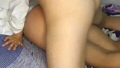 stepsister begs for hard fuck alone at home loves every thrust