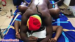 Aw man, this couple's deep missionary homemade sex has her screaming in orgasm as his muscular body pounds her pussy with passionate moans