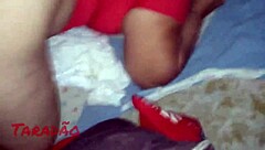 amateur bbw latina cuckold licks ass begs for cum