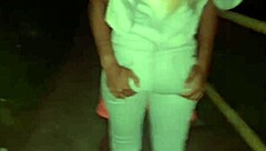 hubby watch your wife rub grind suck huge cock publicly with her corno