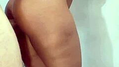 teen prostitute bends for stepdad's standing anal creampie monster cock stretch