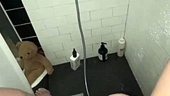 arab teen escort with perfect curvy body fingers tight pussy in luxury shower los angeles