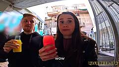 tight teen 18+ie petite ass stretched wide by huge cock rough doggystyle on holiday vlog