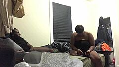 that religious muslim bbw next door bends over her fat ebony ass for deepthroat and doggy worship