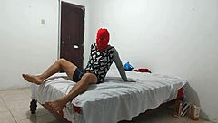 dude this small ugly cock barely fits that inflatable toy right?