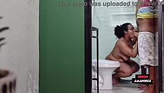 Wild group sex orgy explodes in bathroom with big cocks