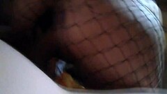 homemade brunette takes massive cock deep in ass pov with tattoos and dirty talk