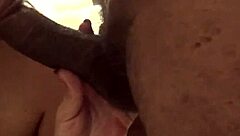 dirty girl kneels for her boy's deepthroat blowjob on netcamz