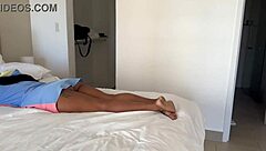 Freeuse stepmom takes cum from stepson and his friends in homemade threesome fuck