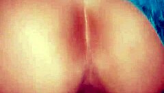 Hey, check out this amateur teen in lingerie giving a sloppy blowjob and massive cumshot