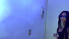 tricked my sexy petite latina neighbor ninfeta into bent over doggystyle assfucking at her place