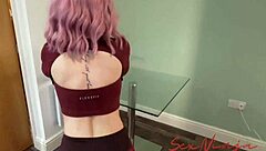 Step Mom's Yoga Slip Lands Her Wet Pussy on Son's Monster Cock Accident